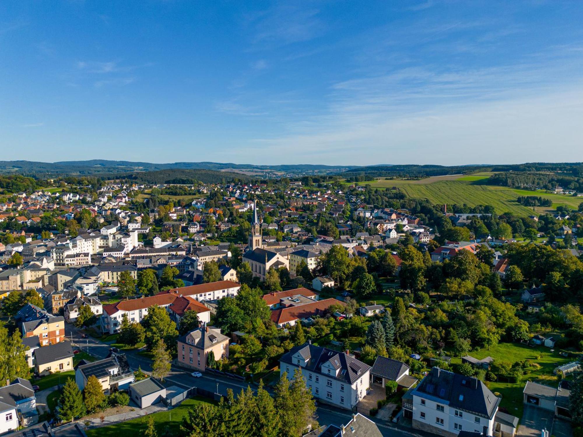 Familienwohnung Im Vogtland Lengenfeld  المظهر الخارجي الصورة